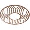 Ekena Millwork Empire Wood Fretwork Pierced Ceiling Medallion, Walnut, 40"OD x 14 5/8"ID x 1/4"T CMWP40X40X0250EPWA - alternate 5